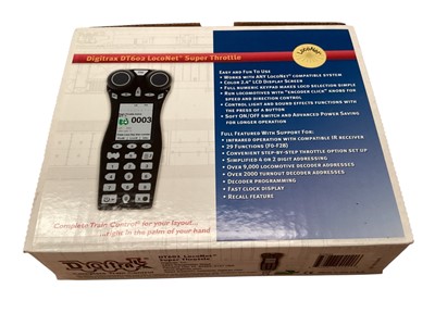 Lot 1884 - Digitrax DT602 LocoNet Super Throttle, boxed (1)