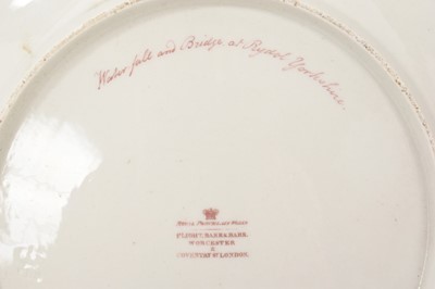 Lot 92 - Flight, Barr and Barr Worcester plate