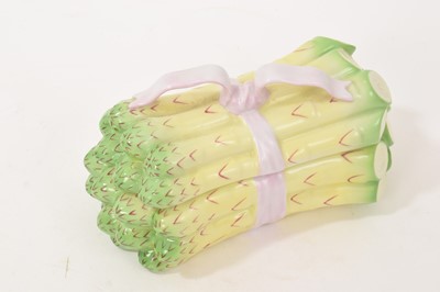 Lot 95 - Herend asparagus shaped box and cover
