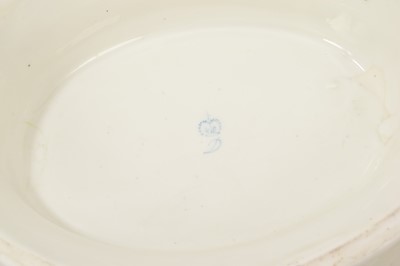 Lot 91 - Derby diamond shaped footed dish, painted by Edward Withers, circa 1778