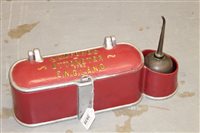 Lot 3939 - Bamfords stationary engine implement toolbox -...