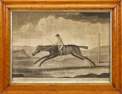 Lot 982 - Francis Sartorius (1734-1804) mezzotint - Eclipse, printed for R. Sayer, 25cm x 35cm, in glazed maple veneered frame