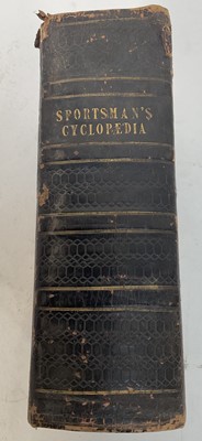 Lot 932 - One volume, The Sportsman's Cyclopaedia, T. B. Johnson, 1848, many engraved plates, full leather bound