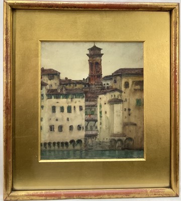 Lot 222 - Romily Fedden (1875-1939) watercolour - Venice, signed and dated '08