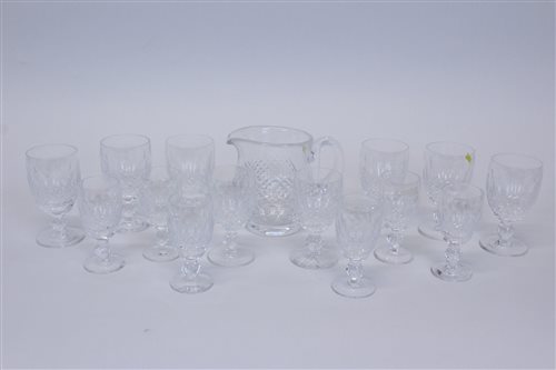 Lot 2058 - Good quality Waterford Colleen pattern cut...
