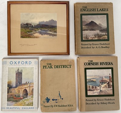 Lot 212 - Ernest William Haslehurst (British, 1866-1949) watercolour - Rye