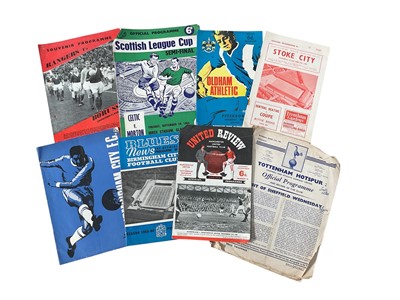 Lot 1485 - Football programmes