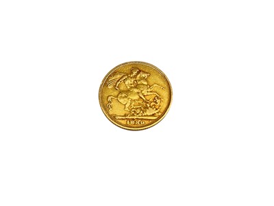Lot 491 - G.B. - Gold Sovereign Victoria YH 1880 M AF (1 coin)