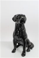 Lot 2064 - Beswick fireside model - Black Labrador, no....