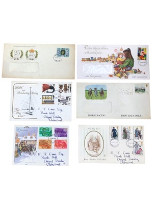 Lot 1535 - GB and World accumulation including year packs, first day covers, old albums mostly junior.