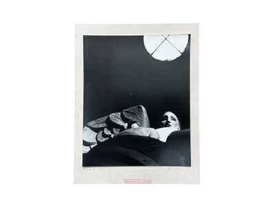 Lot 1430 - Toni Parks - Parsons, American, 1940-2015. “Angel I, NYC”, 1992, vintage gelatin silver print, 37cm x 30.5cm, original mount with photographer's pencil signature, title and date to lower margin,...