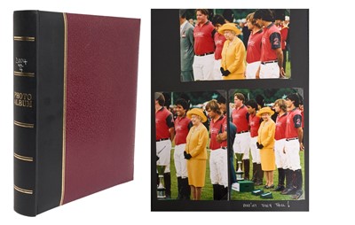 Lot 23 - Personal photograph album by James Fairman, “The Royal Year 2004…”. A quantity of developed candid photographs of the late Queen Elizabeth II, the then Prince Charles (King Charles III), and Prince...
