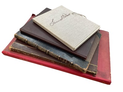 Lot 1666 - Art books: First Edition of Samuel Palmer: A Vision Recaptured, published for the Samuel Palmer Exhibition at the Victoria and Albert Museum, 1978-9, limited edition number 563. Prout’s Microcos...