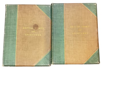 Lot 1654 - British Sports and Sportsmen Past & Present, two volumes, compiled and edited by “The Sportsman”, 1908