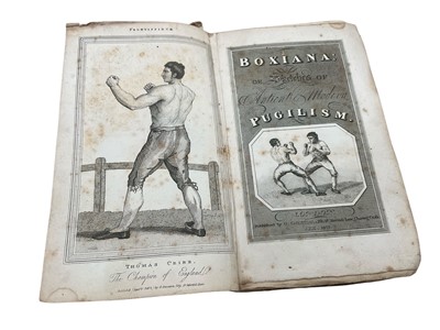 Lot 1678 - Egan Pierce - Boxiana or Sketches of Ancient & Modern Pugilism