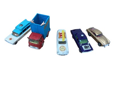 Lot 1910 - Corgi diecast Constructor Set (Commer 3/4 ton chassis), boxed GS24, plus loose diecast vehicles (1)