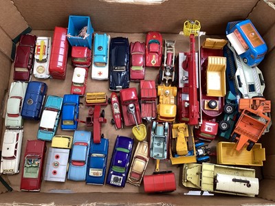 Lot 1910 - Corgi diecast Constructor Set (Commer 3/4 ton chassis), boxed GS24, plus loose diecast vehicles (1)