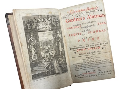 Lot 1712 - John Evelyn - The Gardener's Assistant, 1699, 9th edition