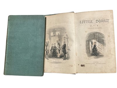 Lot 1709 - Charles Dickens - Little Dorritt, first edition with printing errors, Bradbury & Evans, 1857, 2 vols.