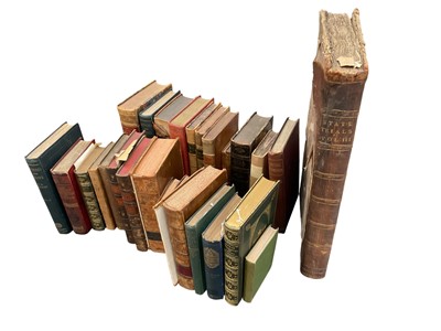 Lot 1728 - Antiquarian books including - The young Algebraists Companion by Daniel Fenning, 1750 first edition