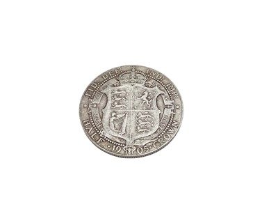 Lot 452 - G.B. - Edward VII silver Half Crown 1905 AF and very scarce (1 coin)