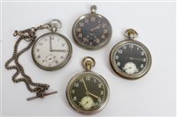 Lot 3338 - Four Second World War military pocket...