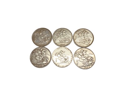 Lot 480 - G.B. Mixed silver Crowns