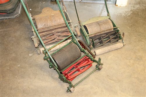 Lot 3953 - Ransomes Atlas mower, together with Ransomes...