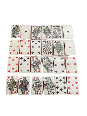 Lot 2600 - Two sets of Austrian Piatnik playing cards
