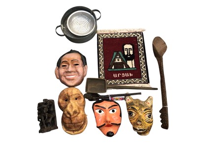Lot 776 - Collection of tribal masks