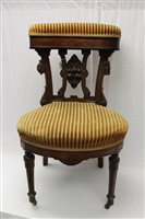 Lot 4000 - Extremely rare mid-Victorian walnut and...