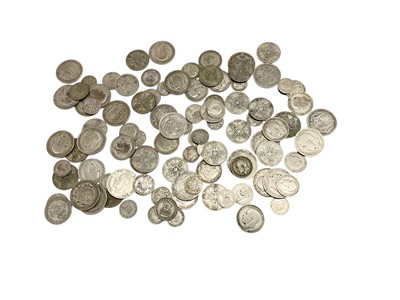 Lot 464 - G.B. - Pre 1947 silver coinage (N.B. Est. face value £7.80) (Qty)
