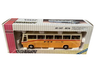Lot 1994 - Joal Volvo Compact PTT diecast metal coach, in window box, Shell Sportscar