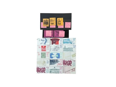 Lot 1403 - Stamps G.B. selection of folded booklets face value approximately £140