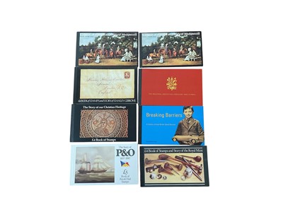 Lot 1400 - Stamps G.B. selection of prestige booklets to include Beatrix Potter, Roald Dahl, Agatha Christie & others, face value £350 plus