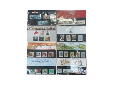 Lot 1407 - Stamps selection of Smiler Sheets & presentation packs, year pack etc. high face value