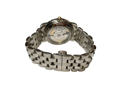 Lot 786 - Maurice Lacroix Masterpiece Moonphase automatic stainless steel wristwatch