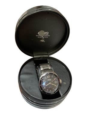 Lot 167 - Oris Automatic titanium wristwatch