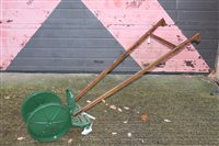 Lot 3901 - Brown J R push hoe - in restored condition