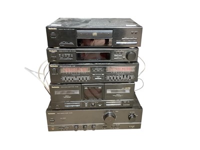 Lot 2229 - Technics HiFi stack system