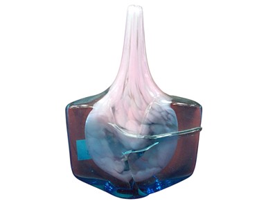 Lot 1168 - Mdina Axe head vase