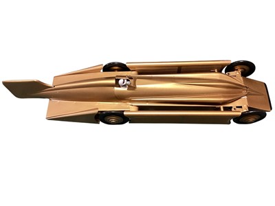 Lot 2021 - Schylling Collector Series No.1198 Limited Edition large scale 1929 Golden Arrow Land Speed Record Tinplate Car, with Certificate & Original box and Sleeve (1)