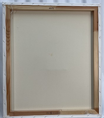 Lot 1116 - Jack Stephenson (1945-2025) oil on canvas - Studio Self Portrait, monogrammed, 70cm x 60cm, unframed