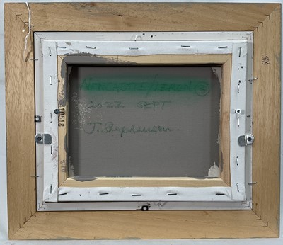 Lot 1108 - Jack Stephenson (1945-2025) oil on canvas - Still Life Lemon, monogrammed, dated 2022 verso, 20.5cm x 25.5cm, in painted frame