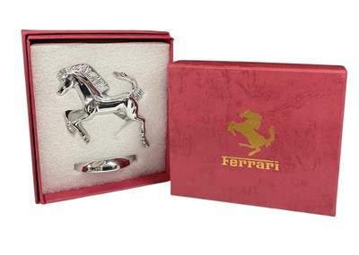 Lot 39 - Ferrari prancing horse mascot in box