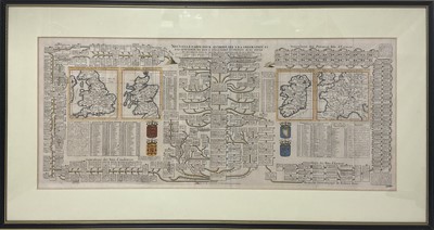 Lot 787 - Henri Abraham Chatelain (1684-1743)- Nouvelle Carte…