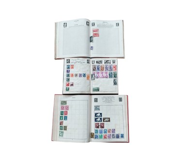 Lot 1409 - Stamps Old Ideal album G.B. including 1840 1d black, QV to 5/- used, various early world, plus other albums, loose in boxes etc. (3 boxes)