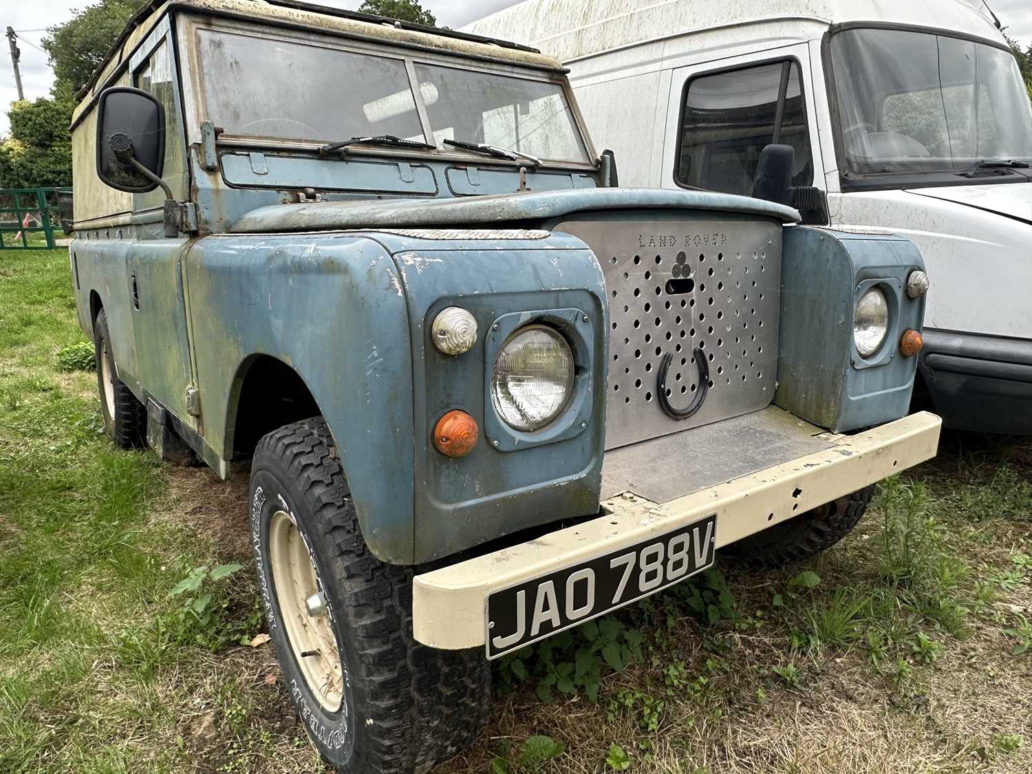 Lot 212 - 1980 Land Rover Series III 109'', 2625cc engine, chassis no. 94128379C, reg. no. JAO 788V