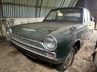 Lot 216 - 1966 Ford Cortina MK I 4 door saloon, 1198cc engine, chassis no. BA76FJ12692, reg. no. OPD 130D