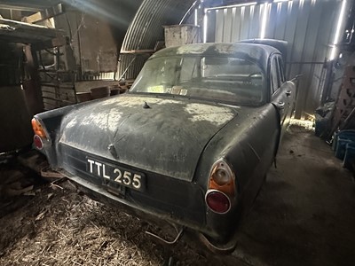 Lot 217 - 1961 Ford Consul MK II 4 door saloon, 1703cc engine, chassis no. 204E336196, reg. no. TTL 255.